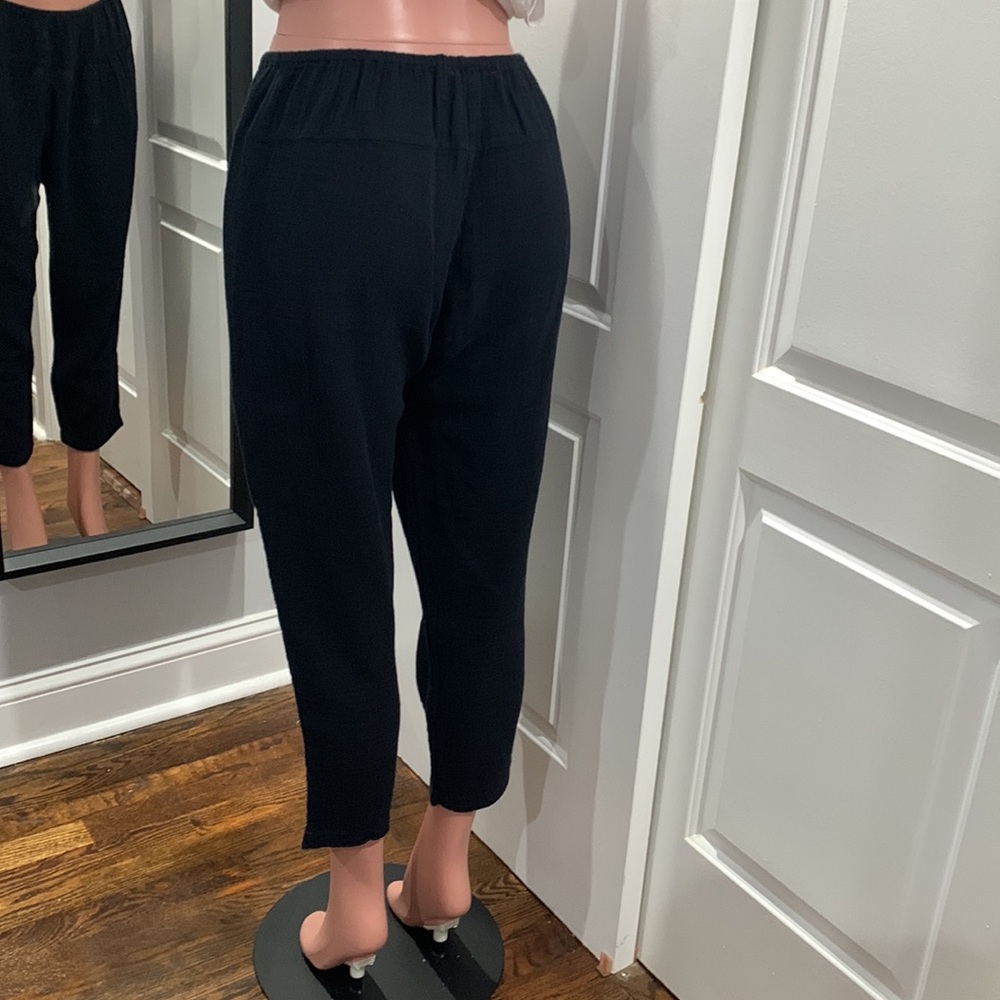 NWOT Black Cotton‎ Xirena Pants - Picture 3 of 16